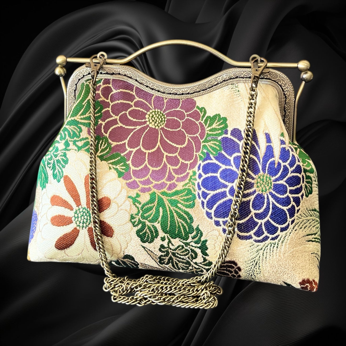Kimono remake bag [No.1656]