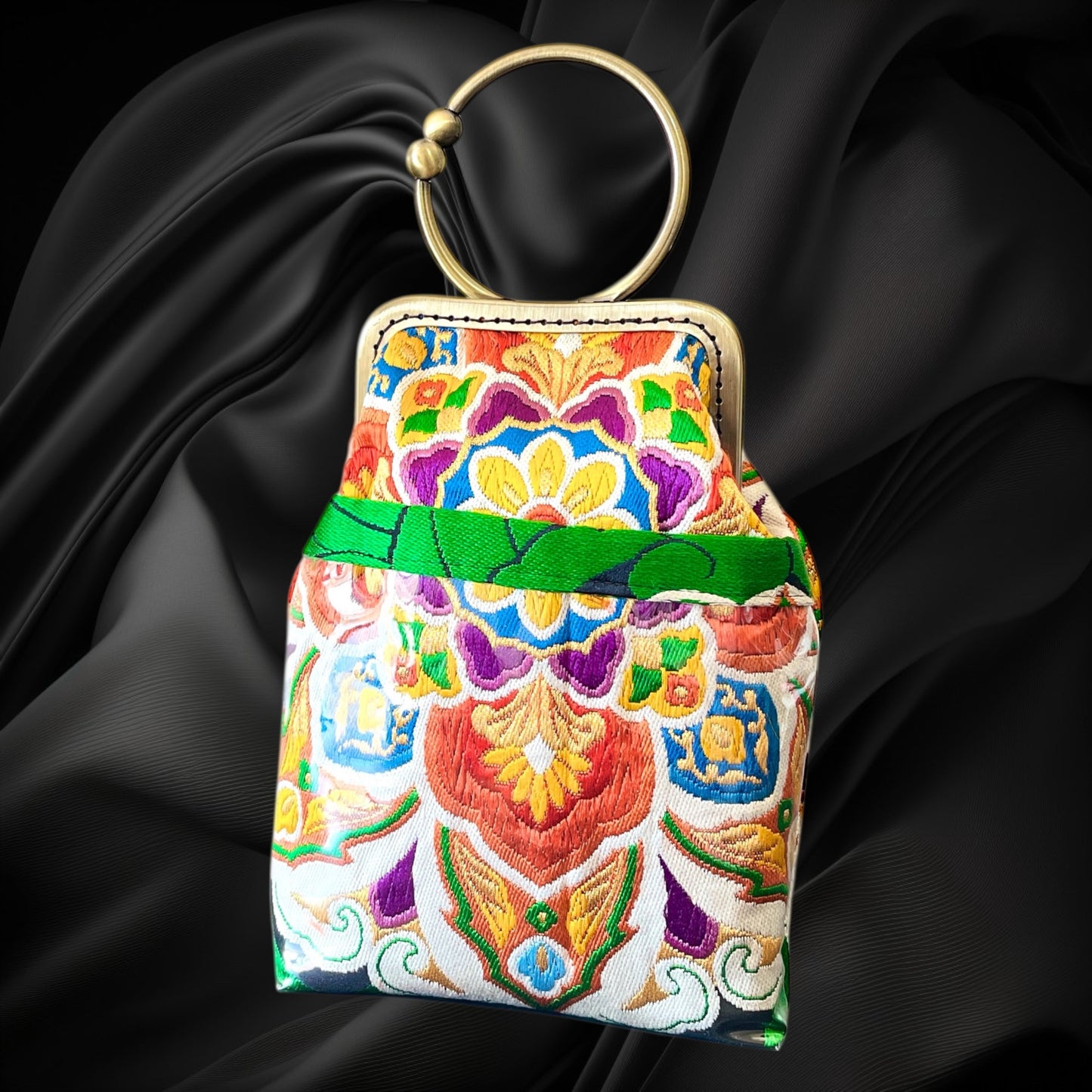 着物サコッシュ  スマホバッグ  [No.1655]