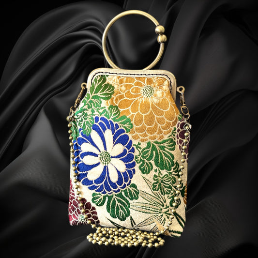 着物サコッシュ  スマホバッグ  [No.1654]