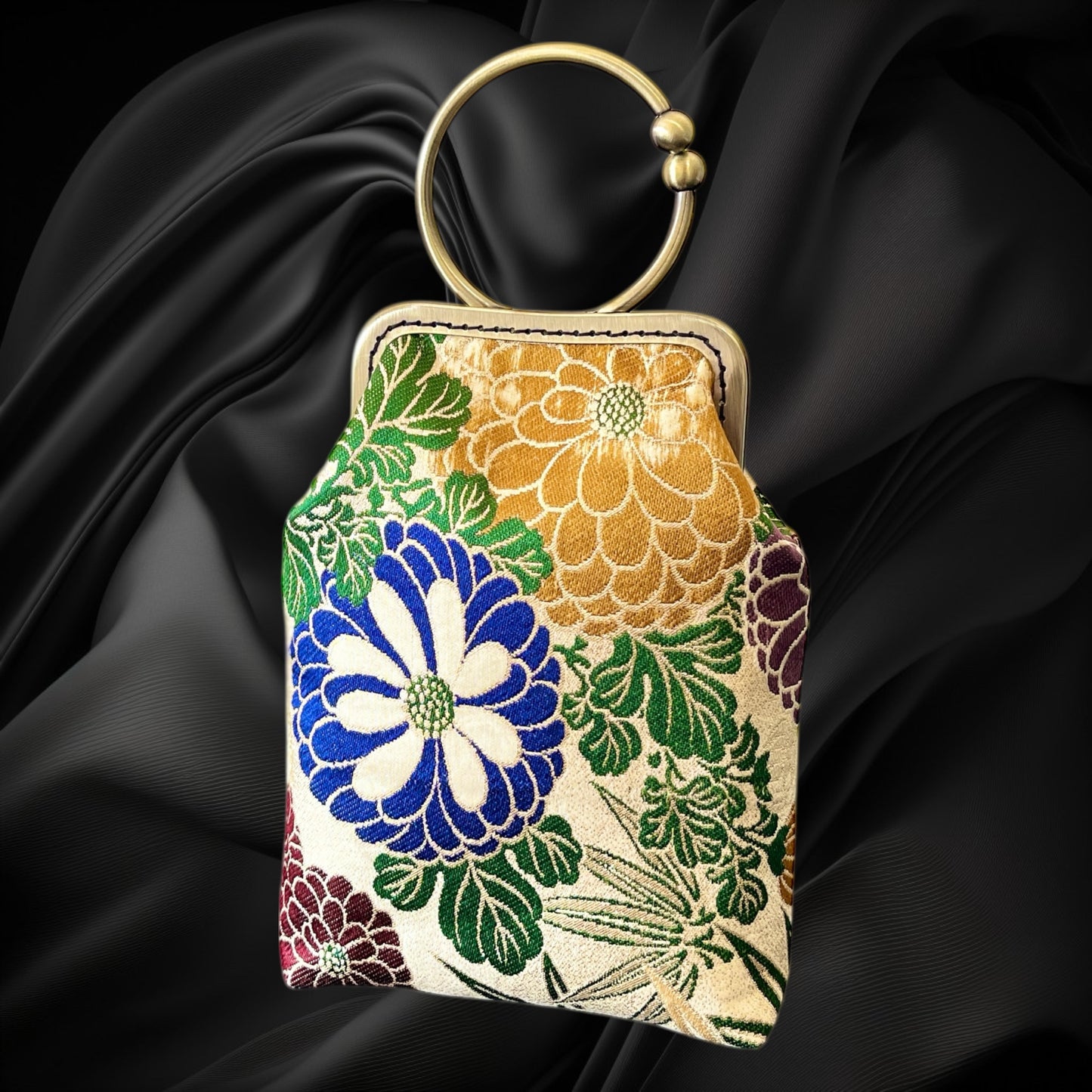 着物サコッシュ  スマホバッグ  [No.1654]