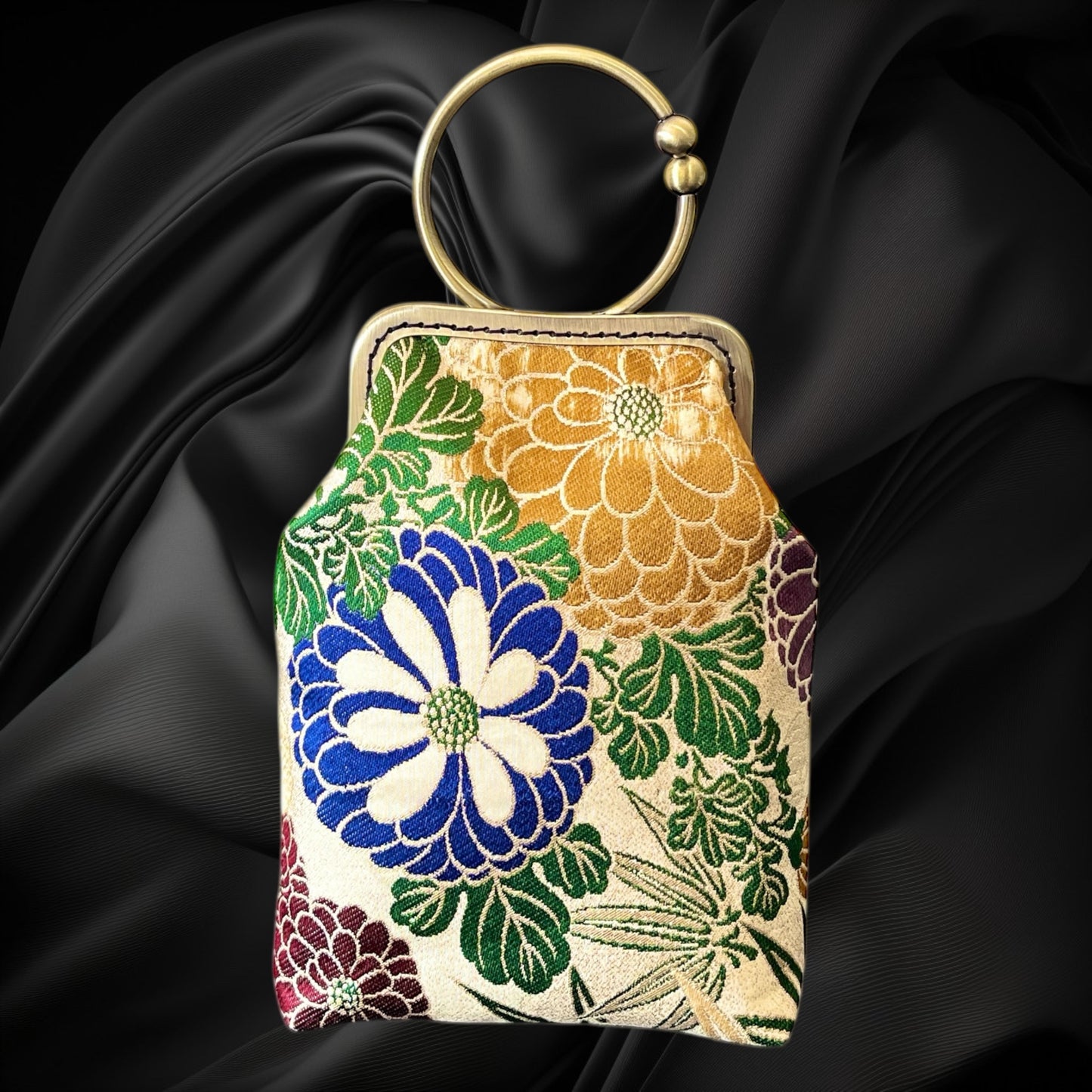 着物サコッシュ  スマホバッグ  [No.1654]