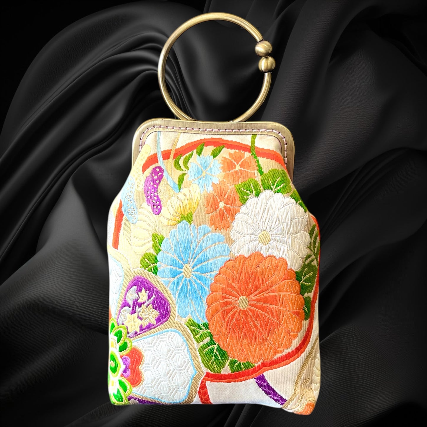 着物サコッシュ  スマホバッグ  [No.1653]