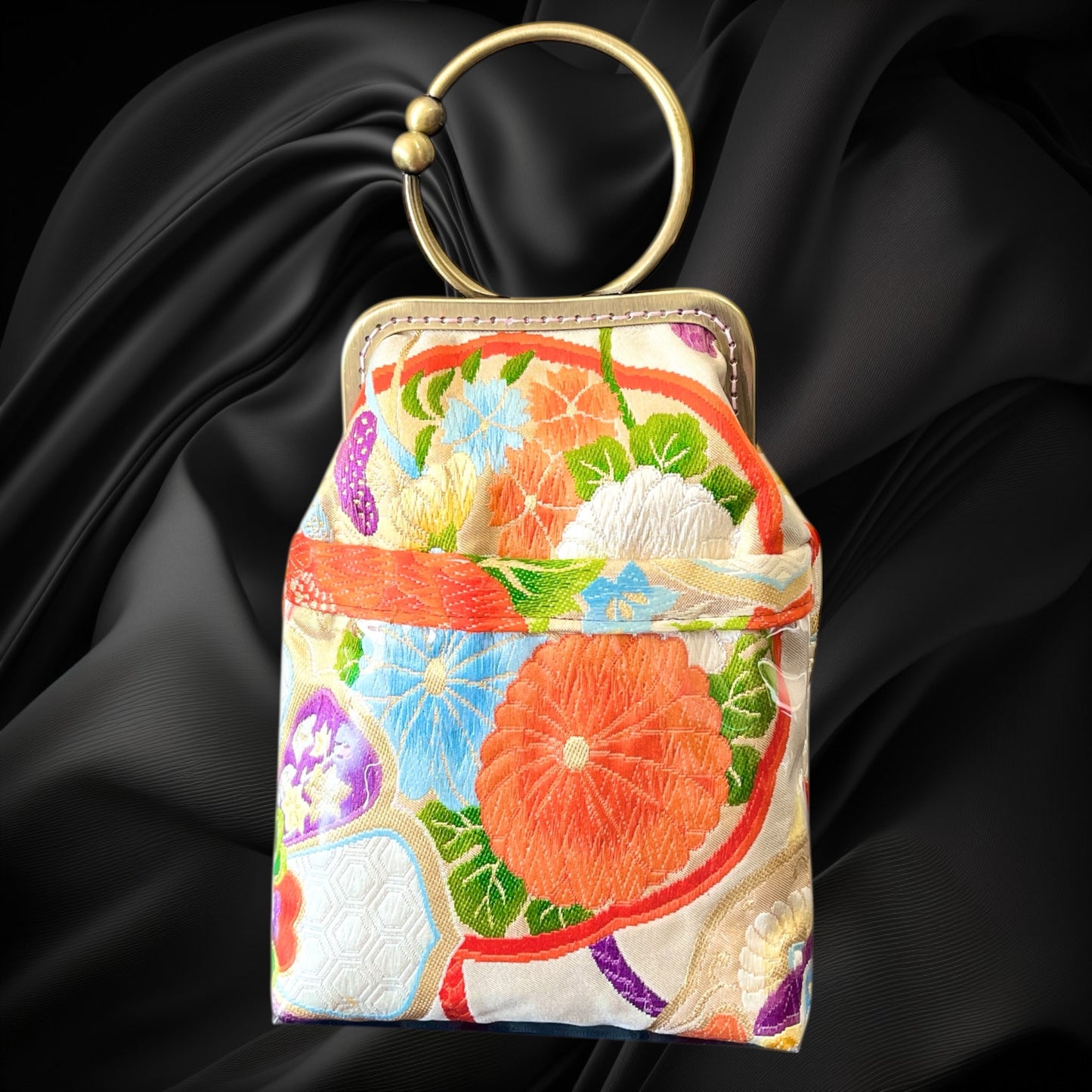 着物サコッシュ  スマホバッグ  [No.1653]