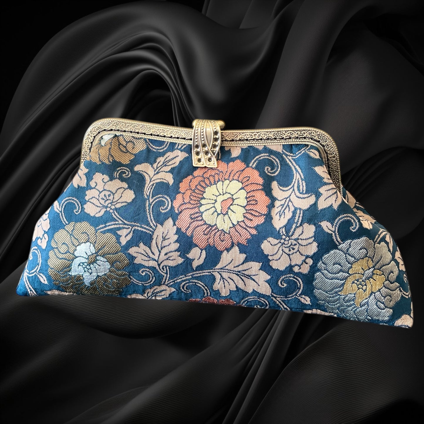 着物クラッチバッグ [No.1644]