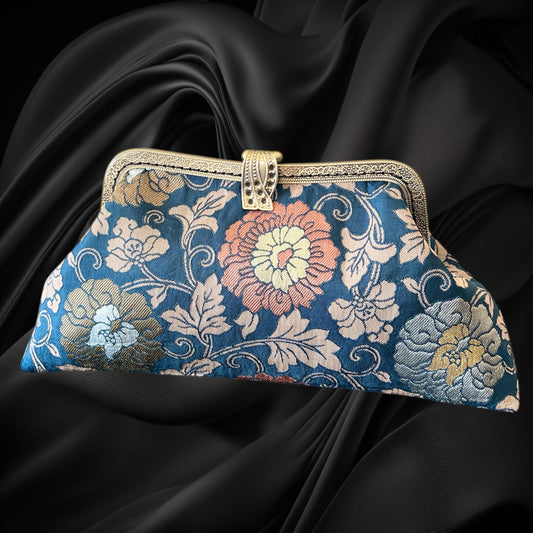 着物クラッチバッグ [No.1644]