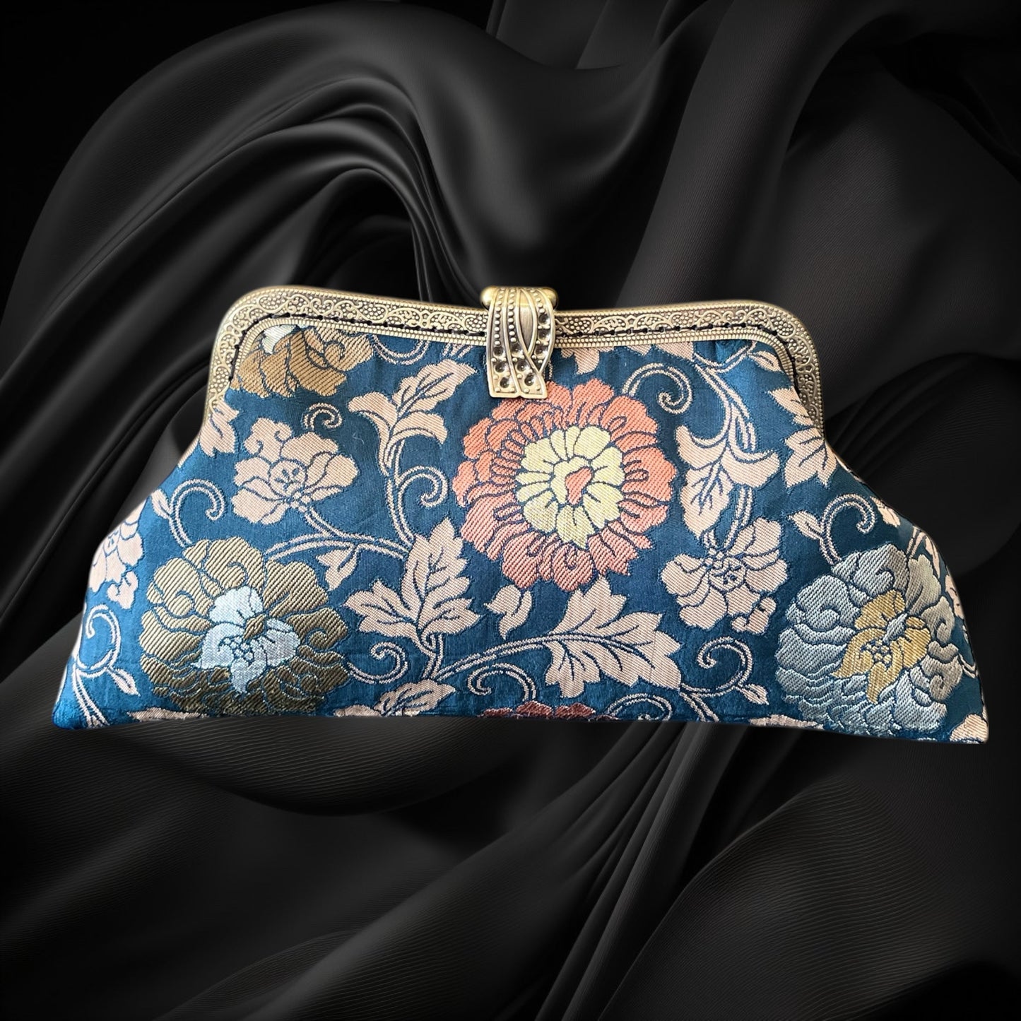 着物クラッチバッグ [No.1644]