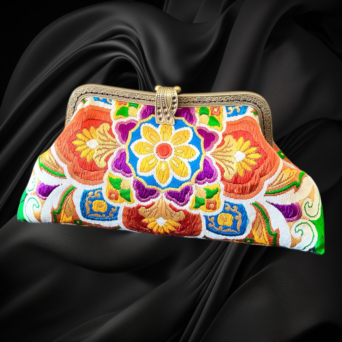 着物クラッチバッグ [No.1643]