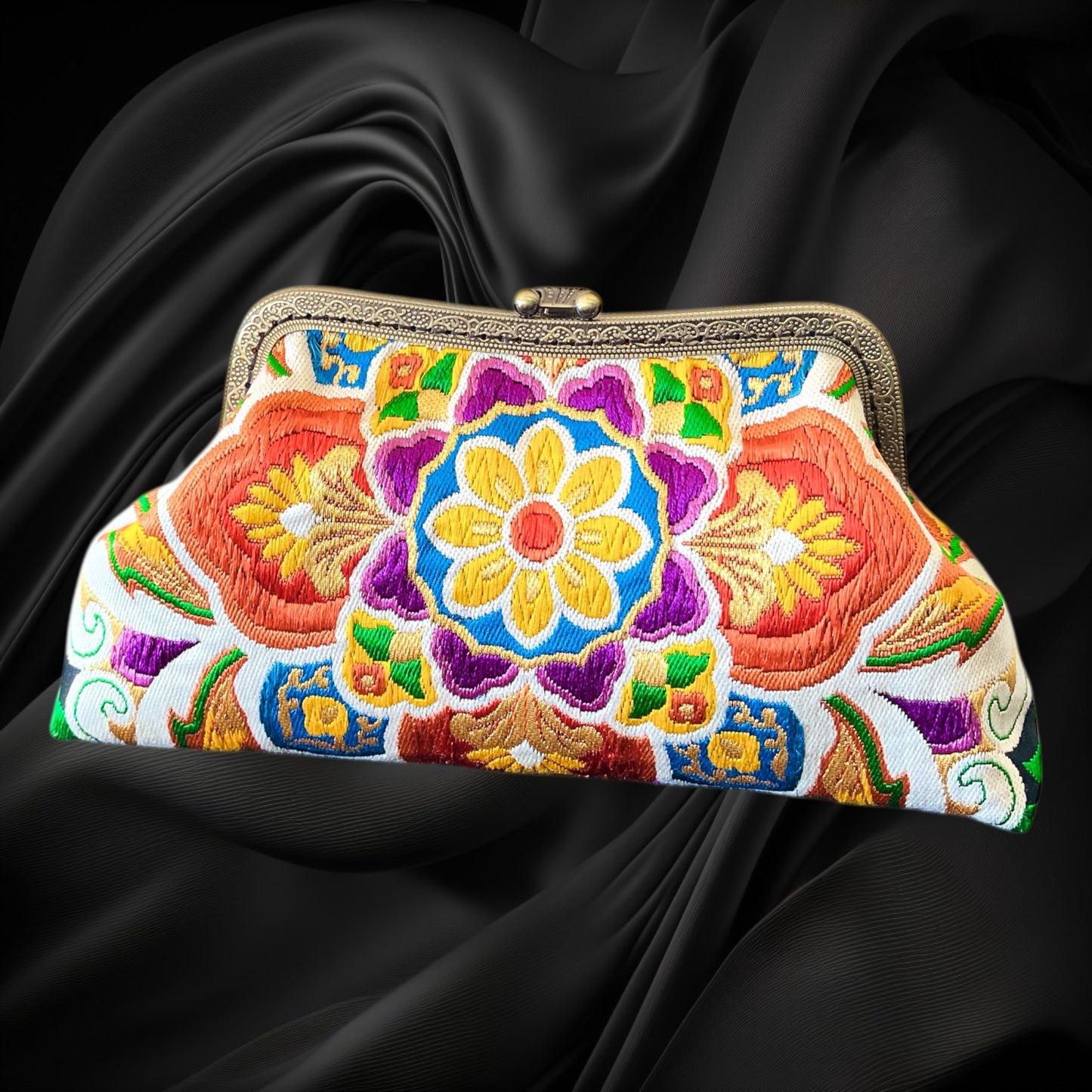 着物クラッチバッグ [No.1643]