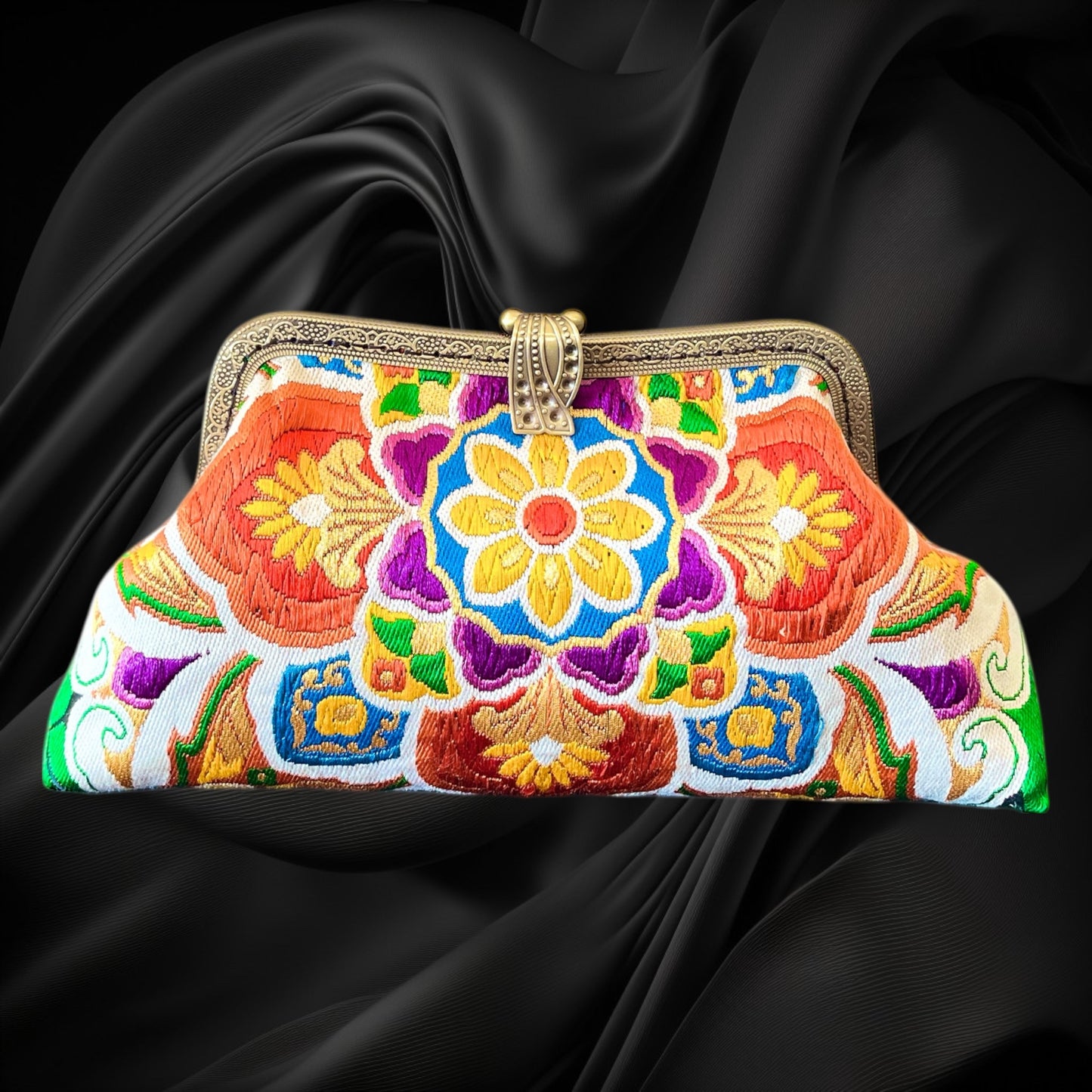 着物クラッチバッグ [No.1643]