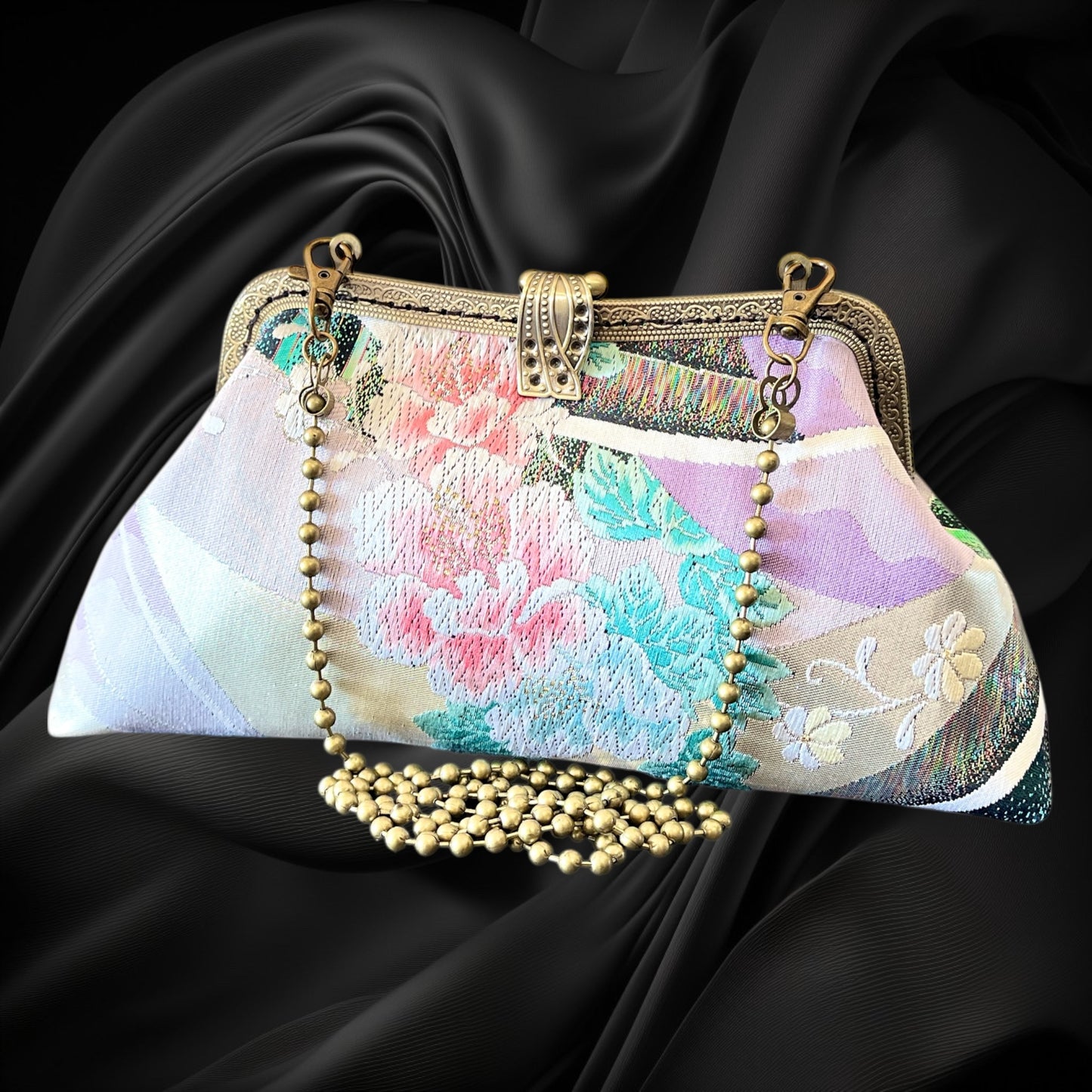 着物クラッチバッグ [No.1642]