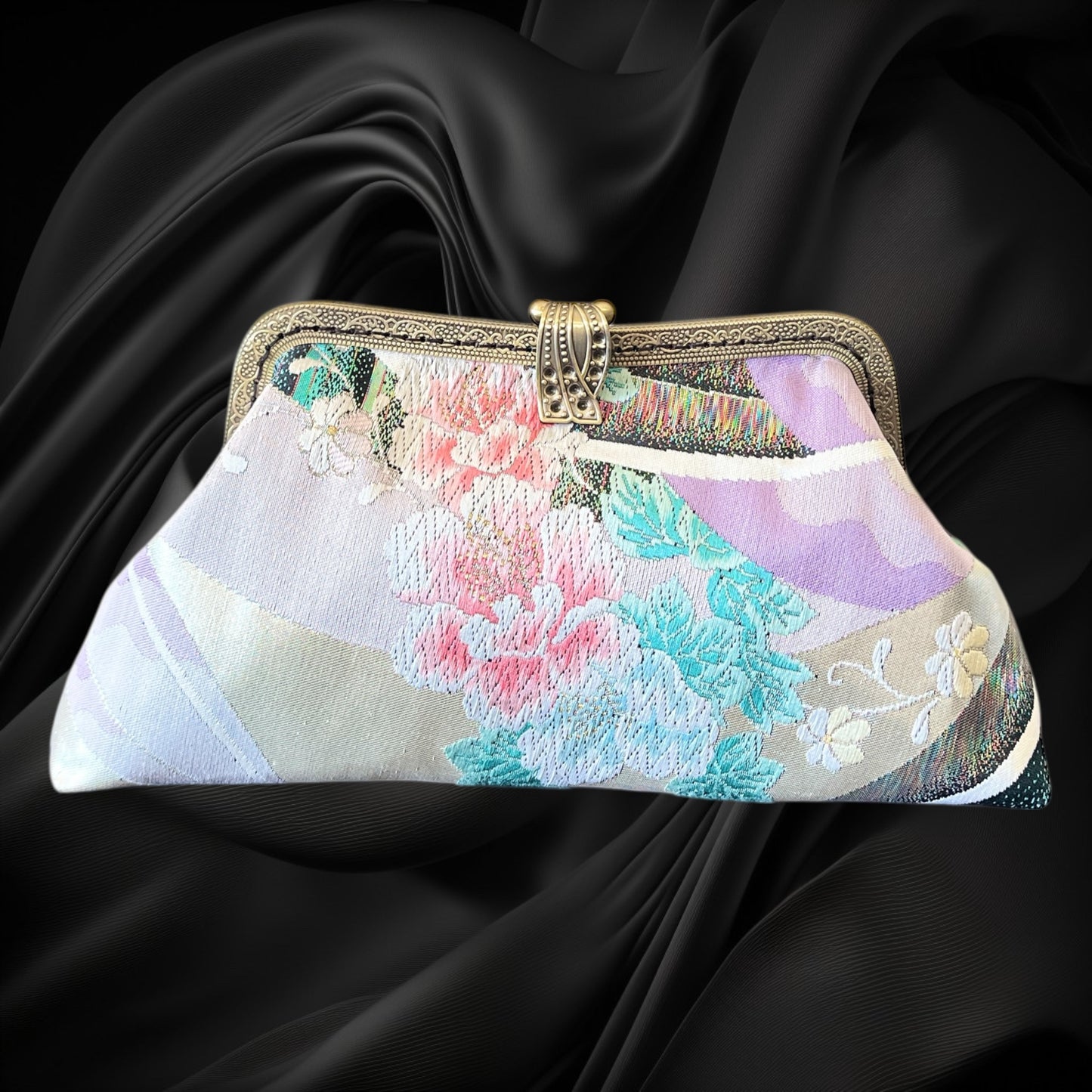 着物クラッチバッグ [No.1642]