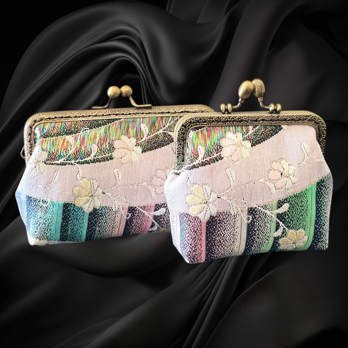 Kimono Remake Pouch [No.501]
