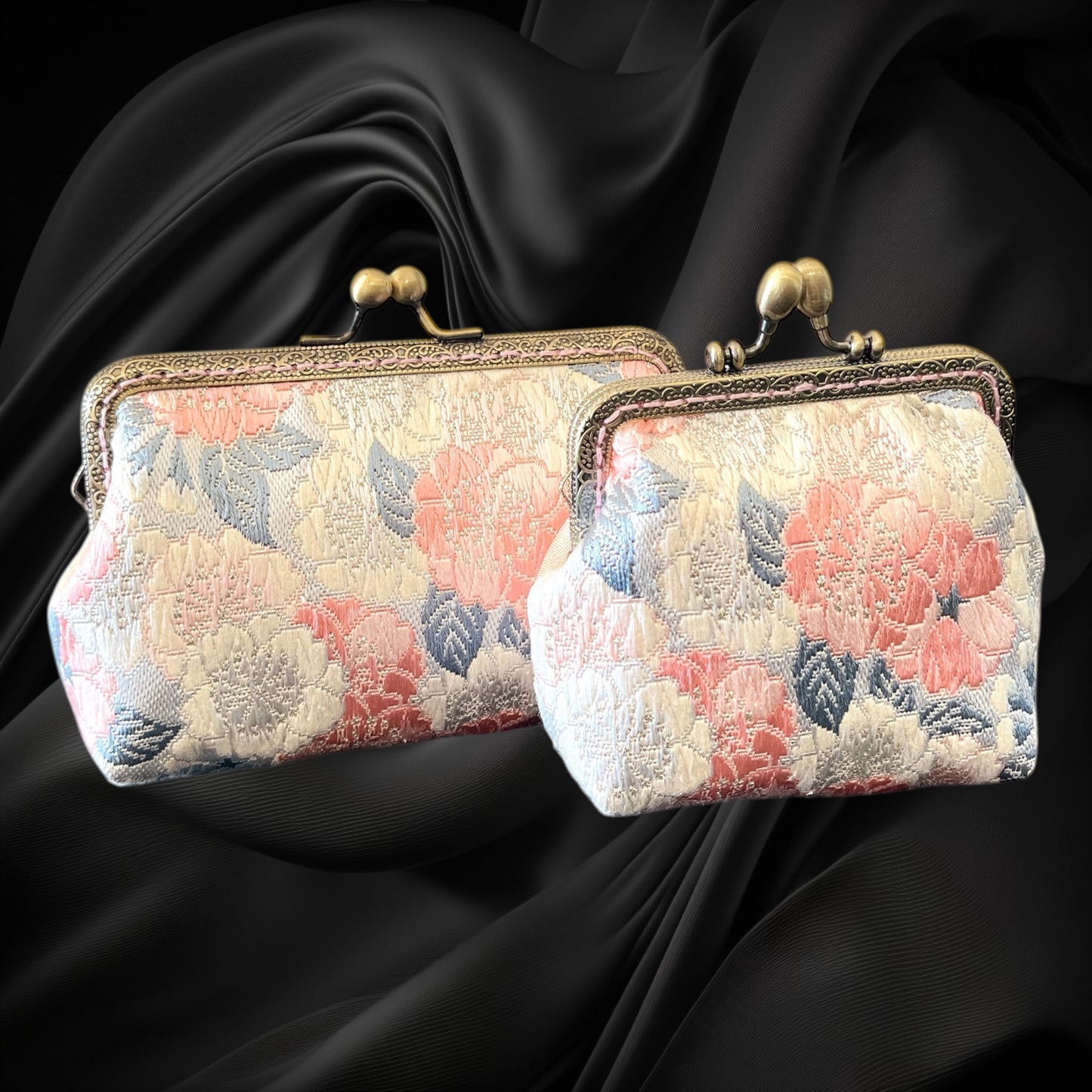 Kimono Remake Pouch [No.502]
