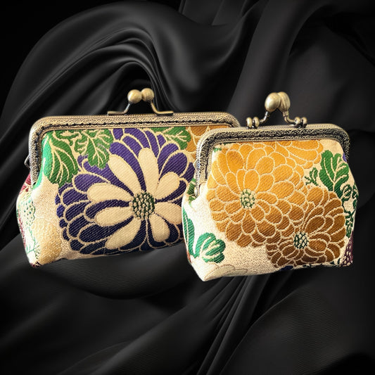 着物リメイクポーチ  [No.504]