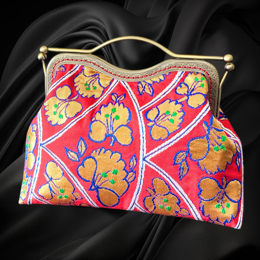 着物リメイクバッグ [No.1673]