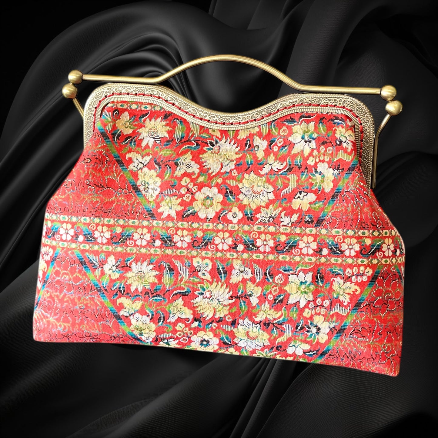 着物リメイクバッグ [No.1672]