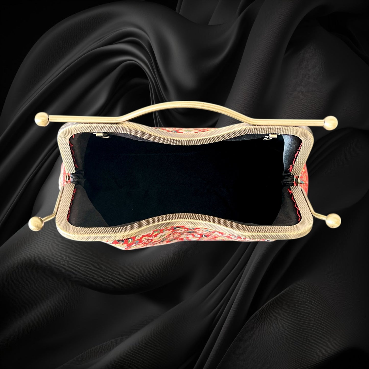 着物リメイクバッグ [No.1672]