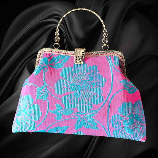 着物リメイクバッグ [No.1677]