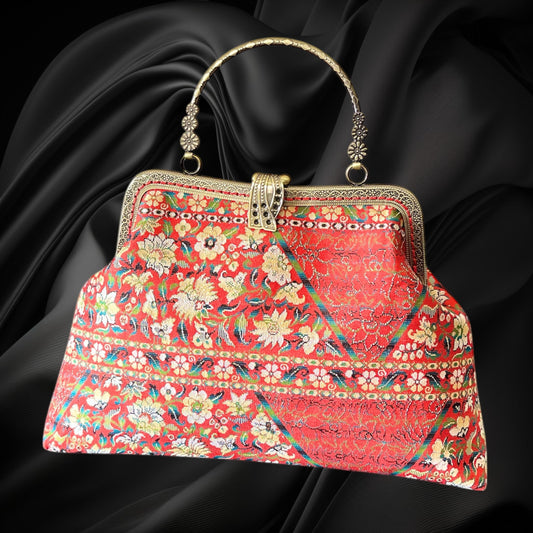 着物リメイクバッグ [No.1676]