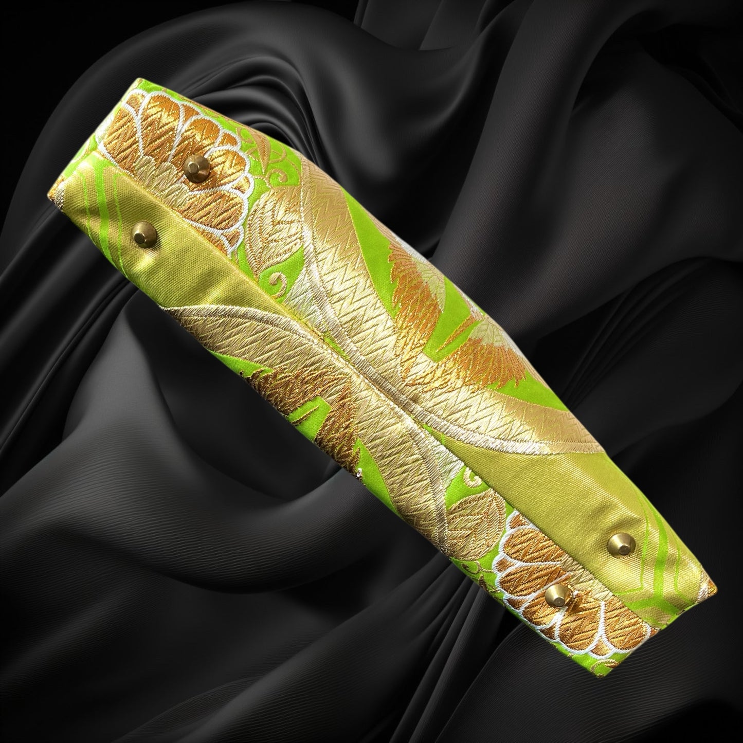 着物リメイクバンブーバッグ [No.1670]