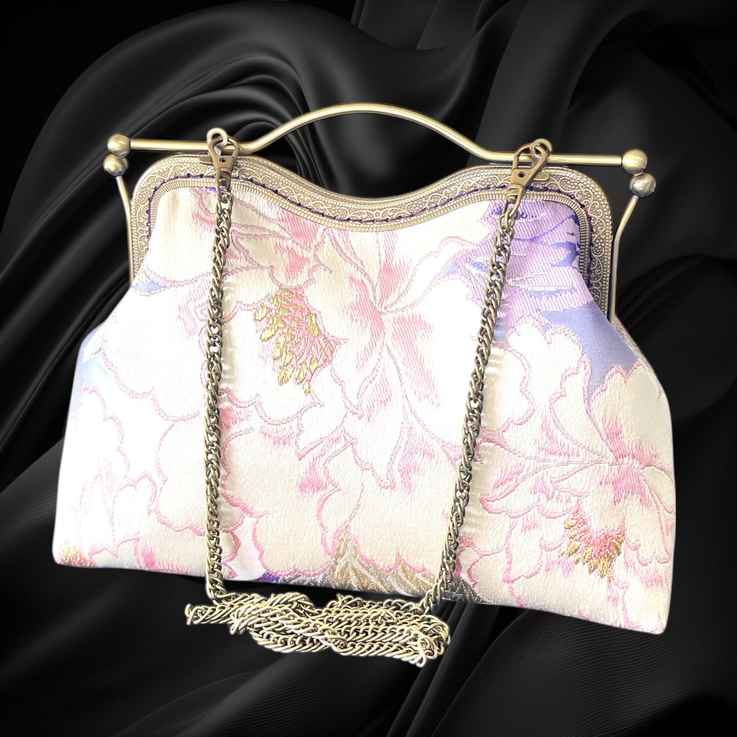 着物リメイクバッグ [No.1684]