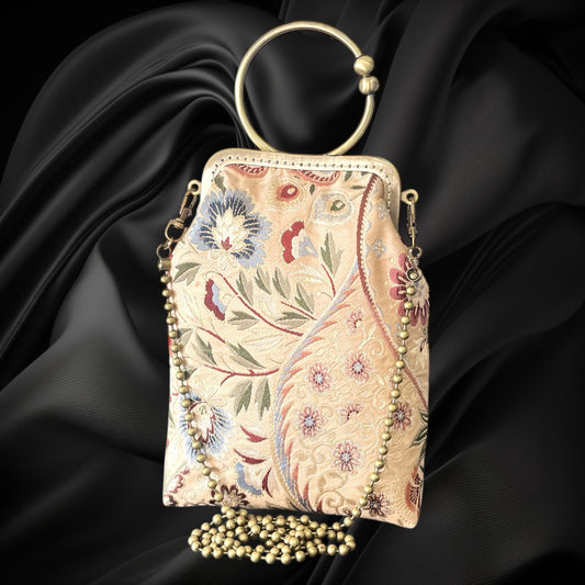 着物サコッシュ  スマホバッグ  [No.1681]