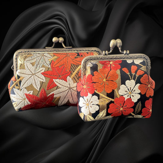 着物リメイクポーチ  [No.510]