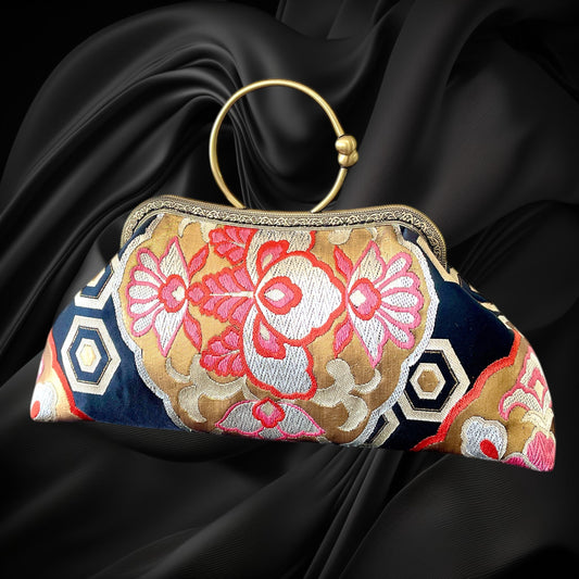 着物リメイクバッグ [No.1727]