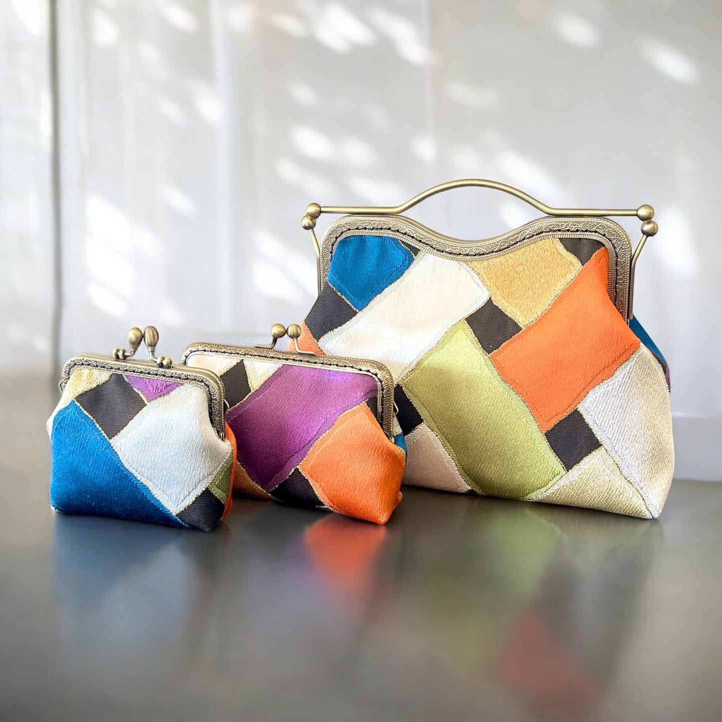 着物リメイクバッグ [No.1722]