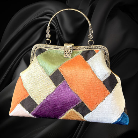 着物リメイクバッグ [No.1713]