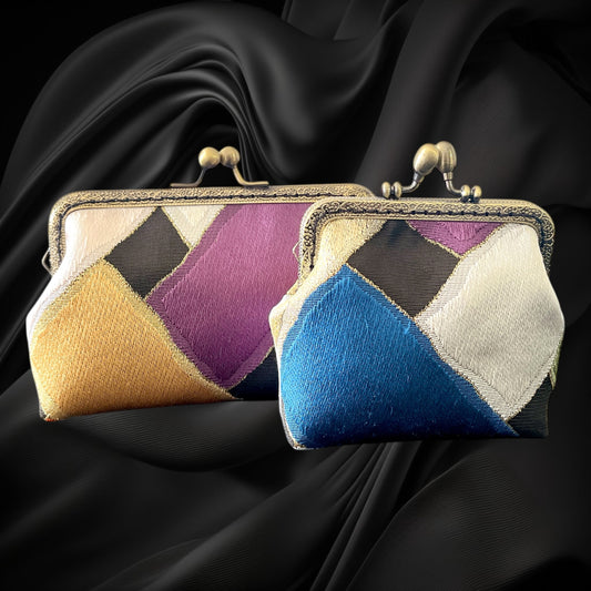 着物リメイクポーチ  [No.513]