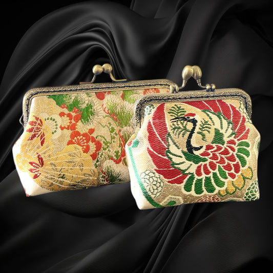 着物リメイクポーチ  [No.514]