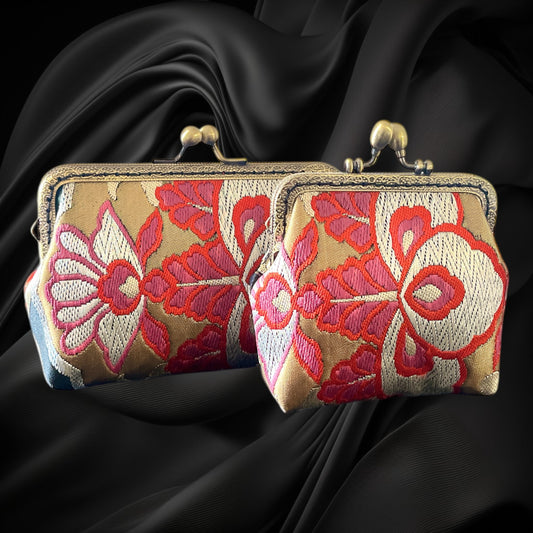 着物リメイクポーチ  [No.516]