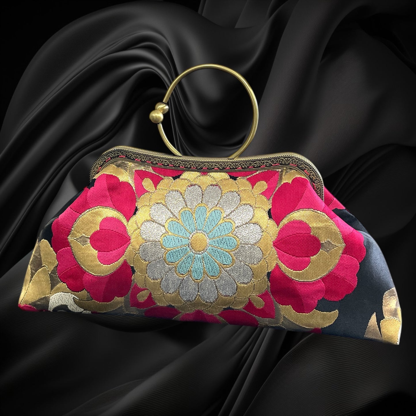 着物リメイクバッグ [No.1742]