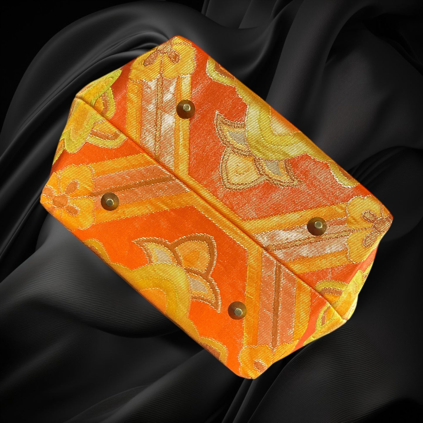 着物リメイクバンブーバッグ [No.1741]