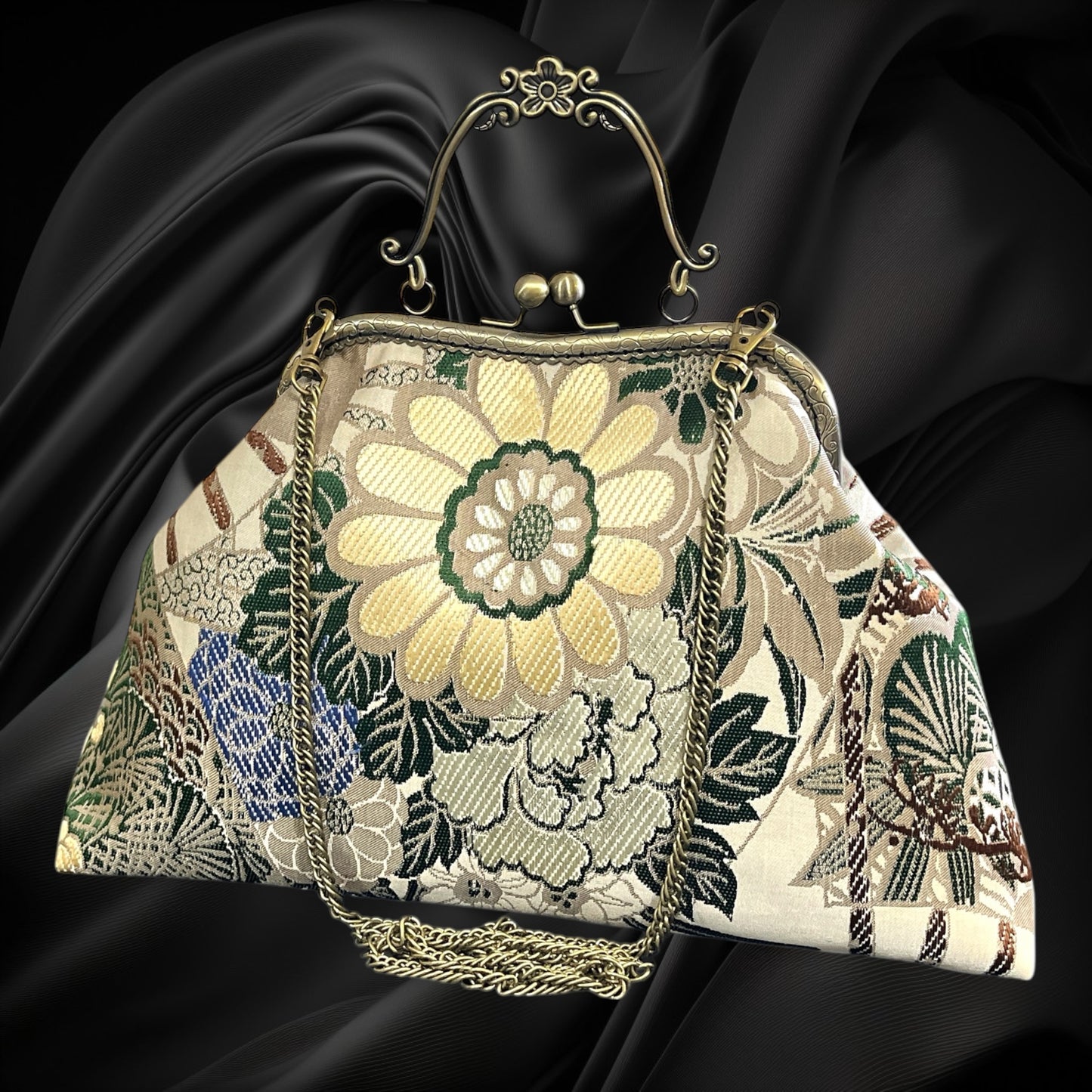 着物リメイクバッグ [No.1737]