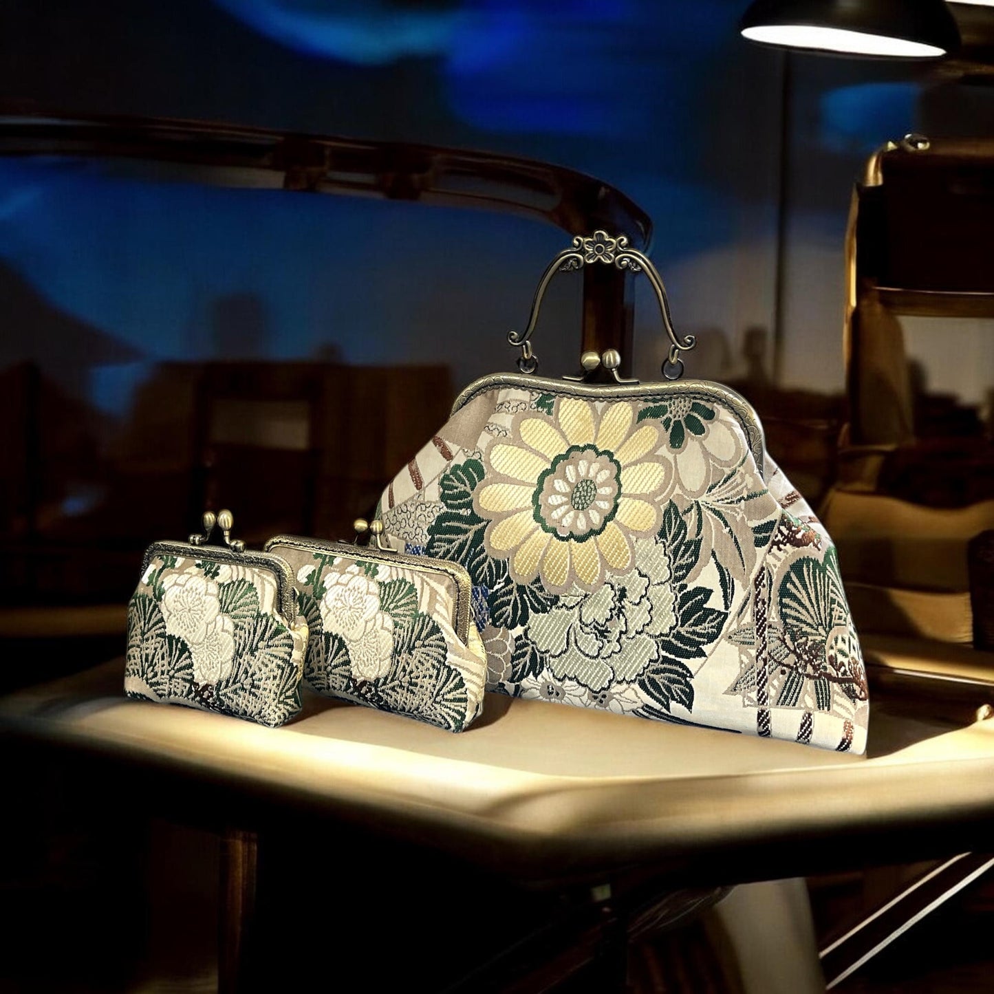 着物リメイクバッグ [No.1737]