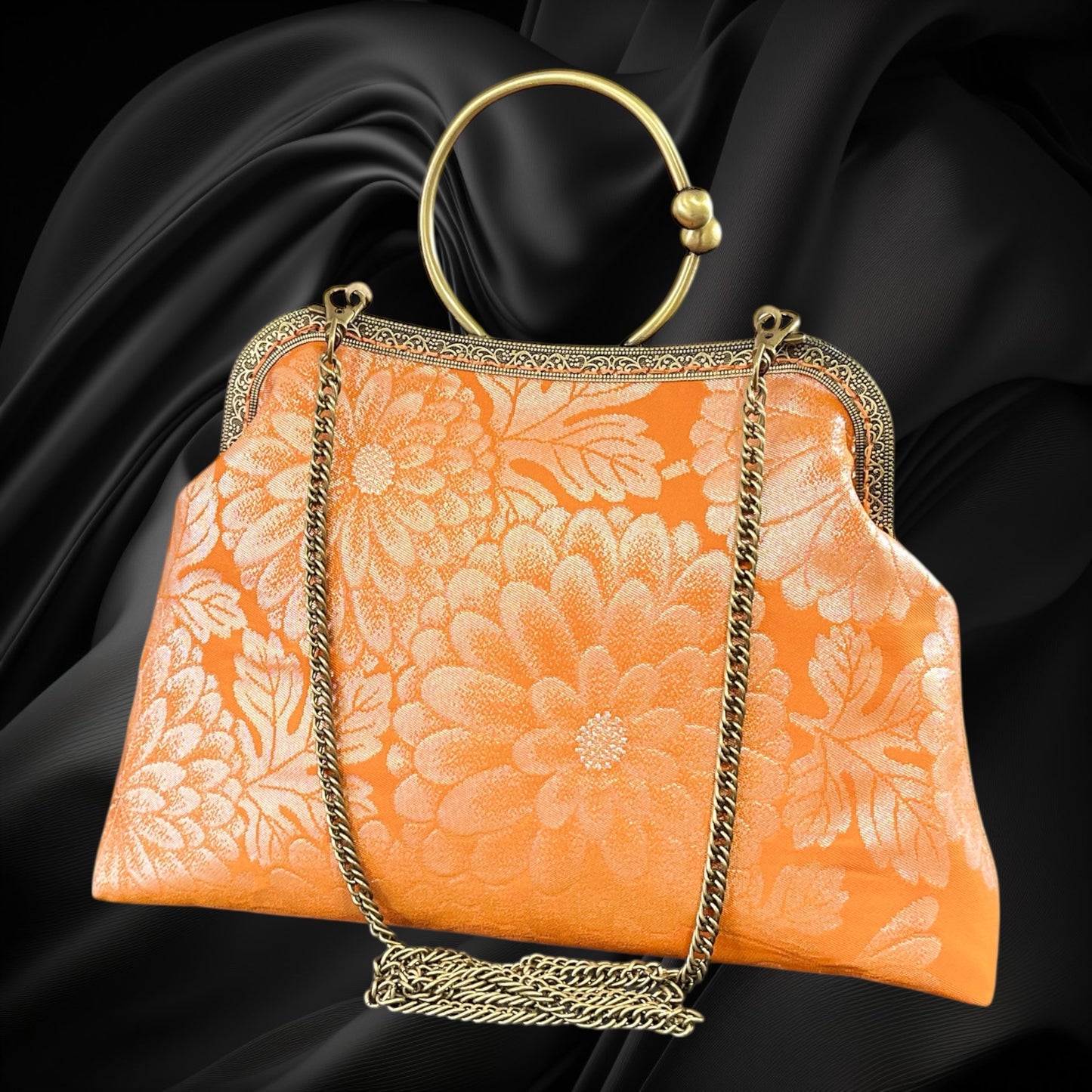Kimono remake bag [No.1744]