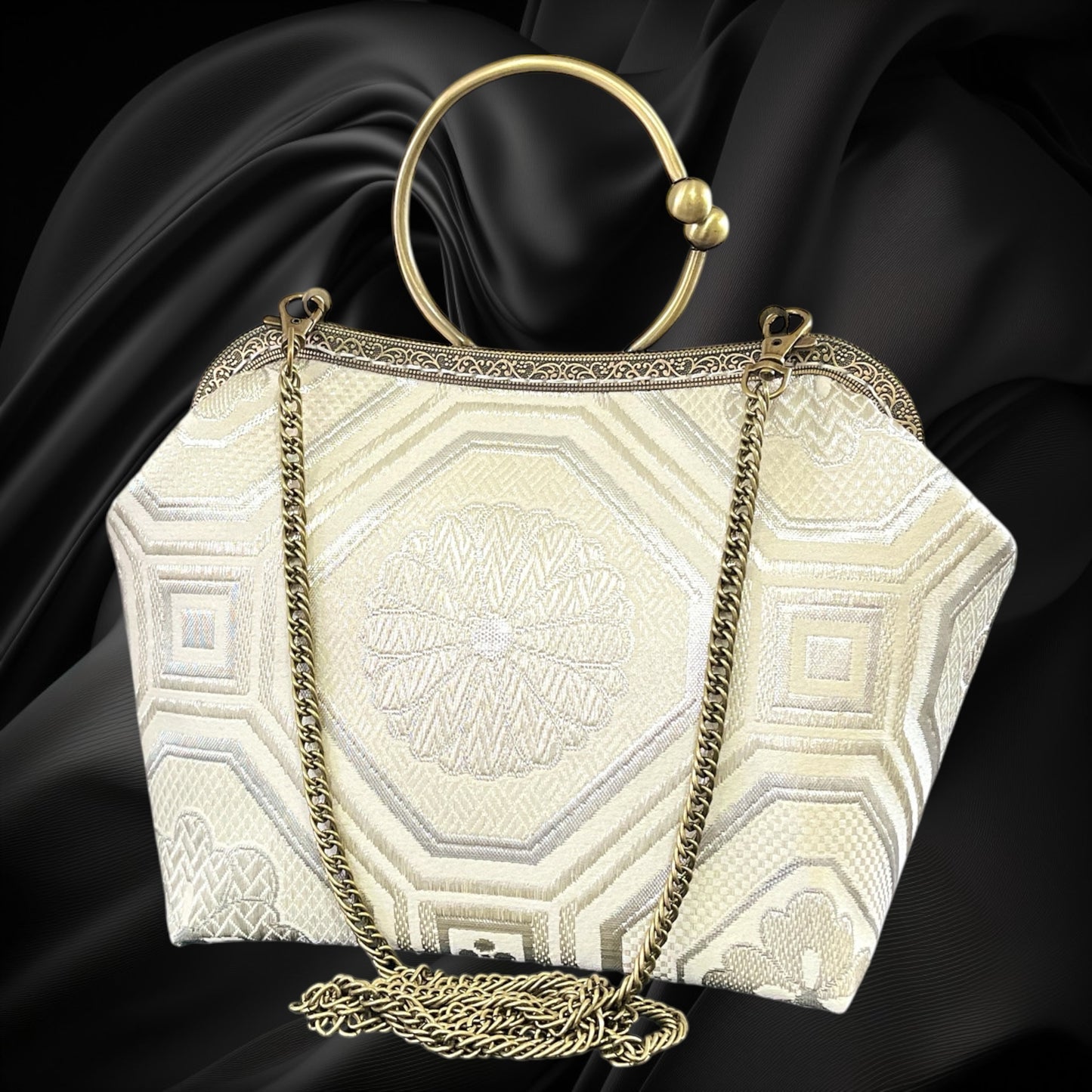 Kimono remake bag [No.1745]