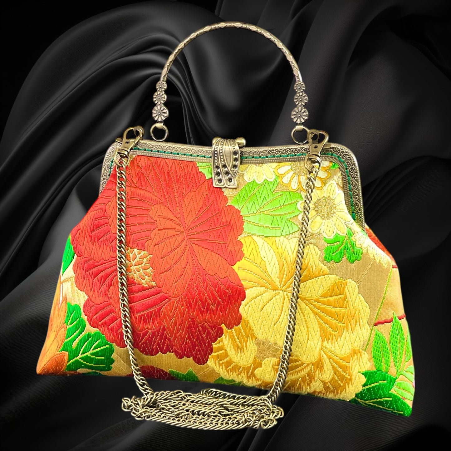 Kimono remake bag [No.1767]
