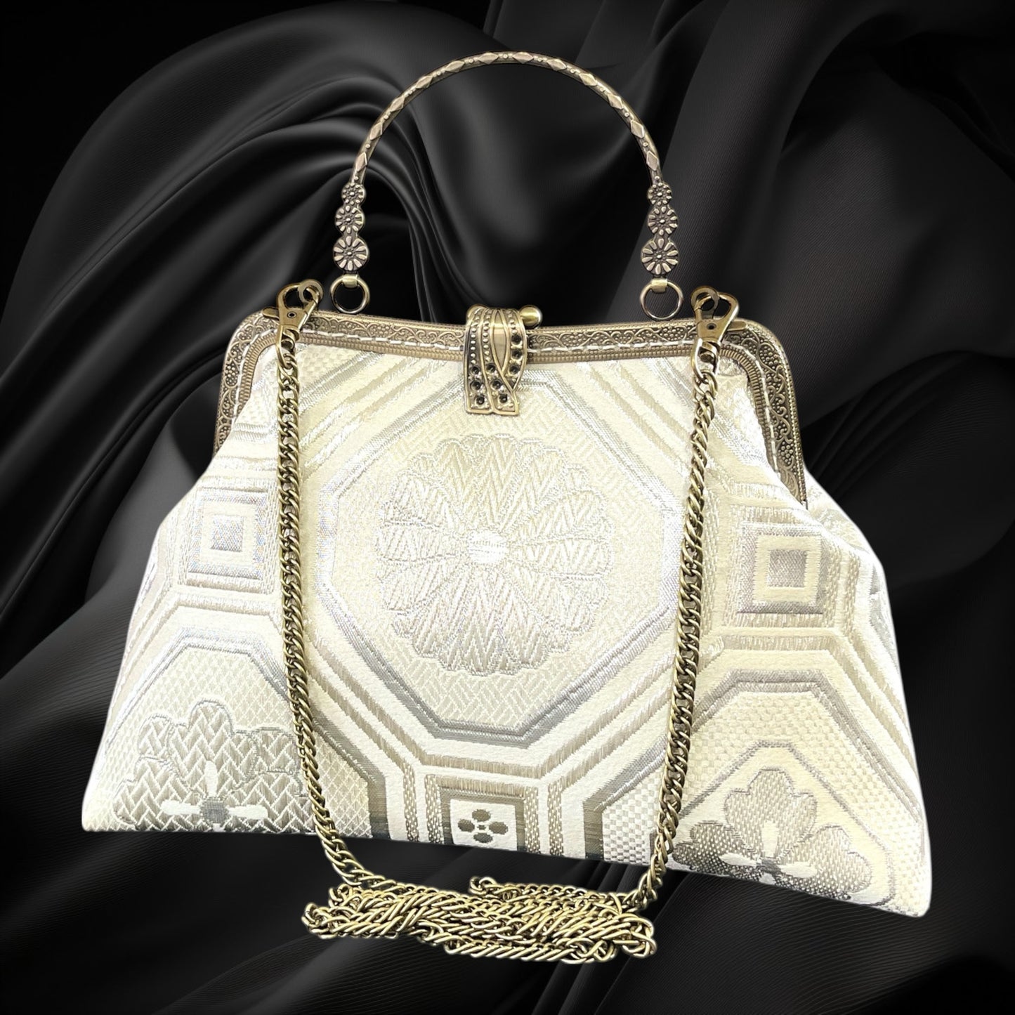 Kimono remake bag [No.1766]