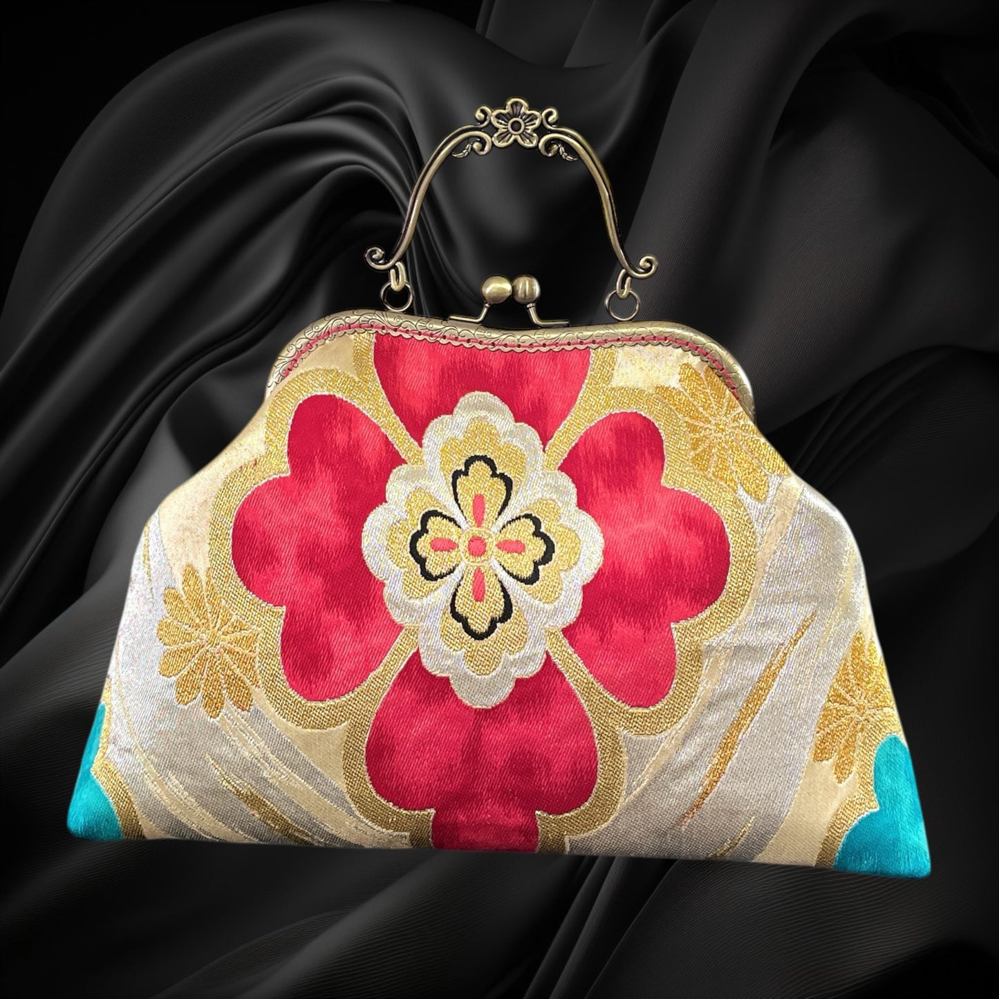 Kimono remake bag [No.1748]