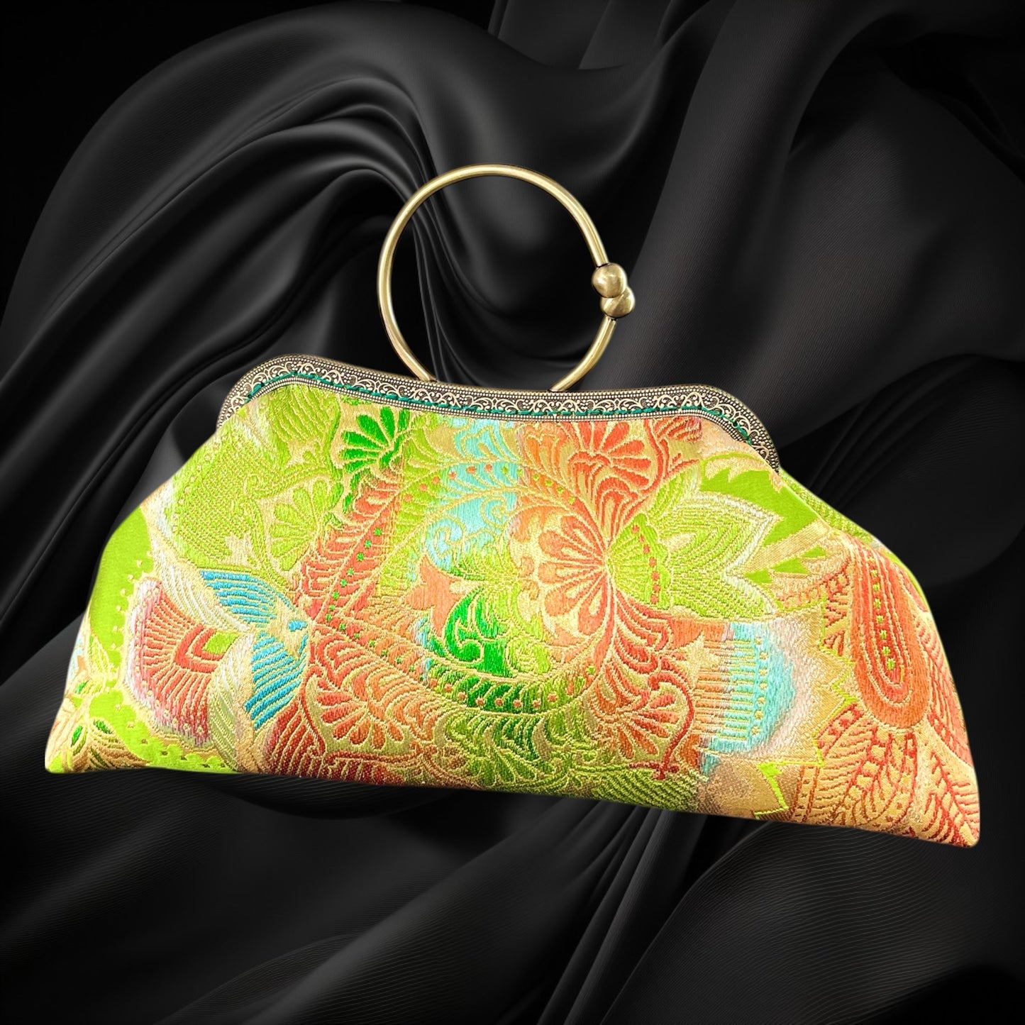 Kimono remake bag [No.1760]