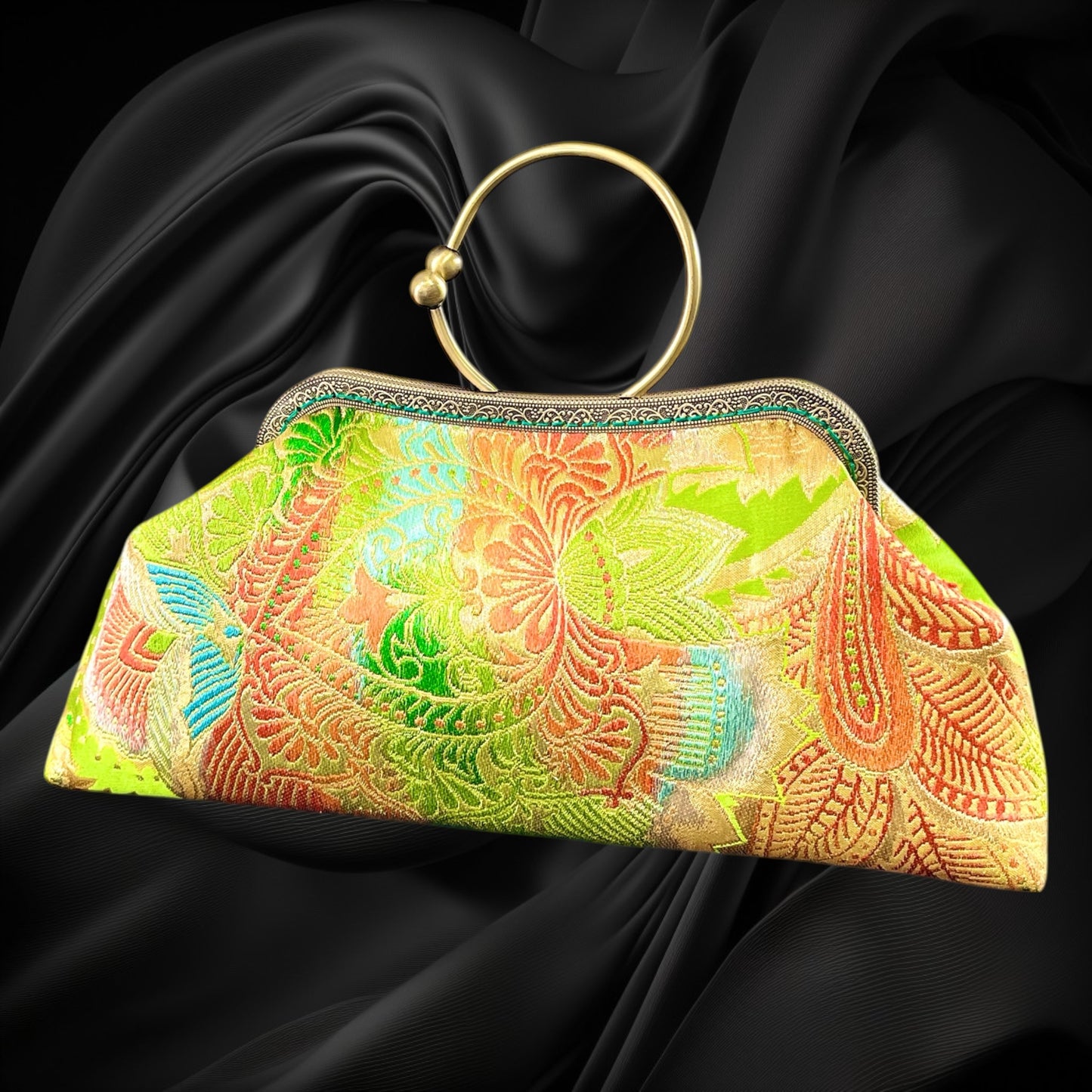 Kimono remake bag [No.1760]