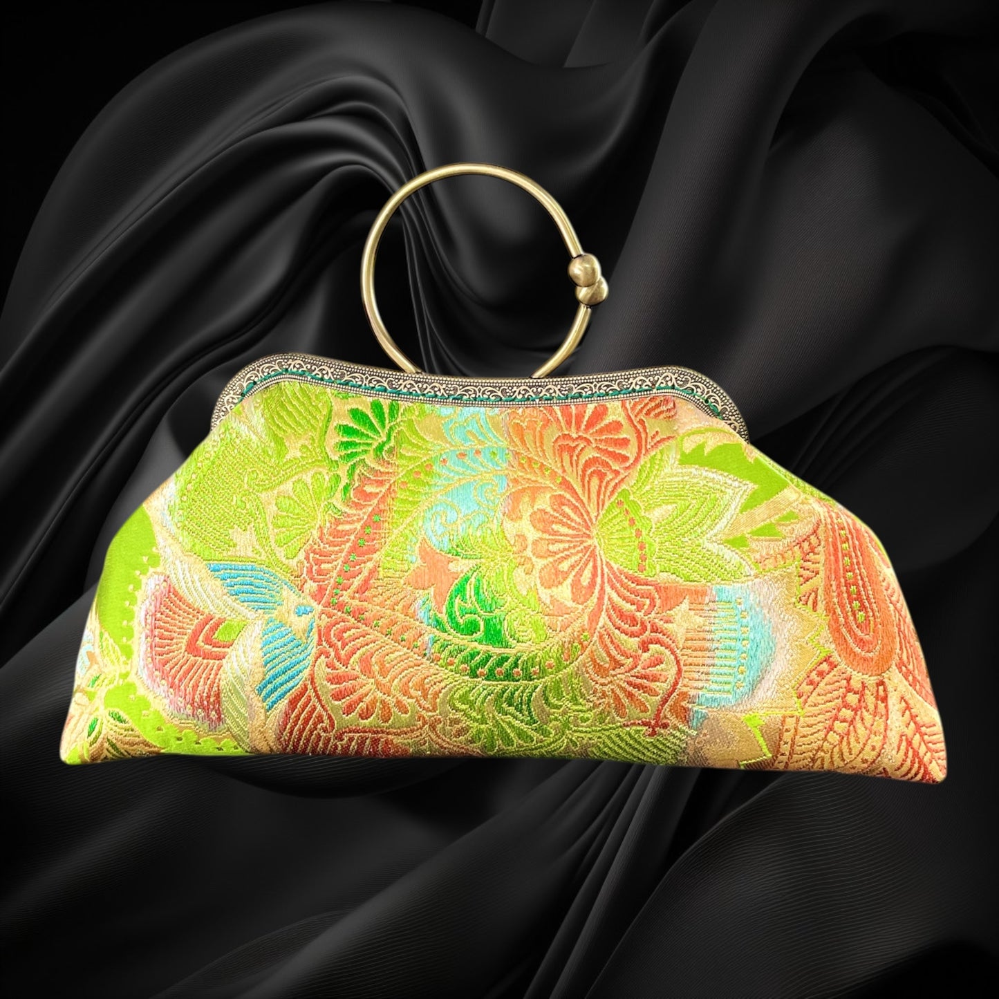 Kimono remake bag [No.1760]