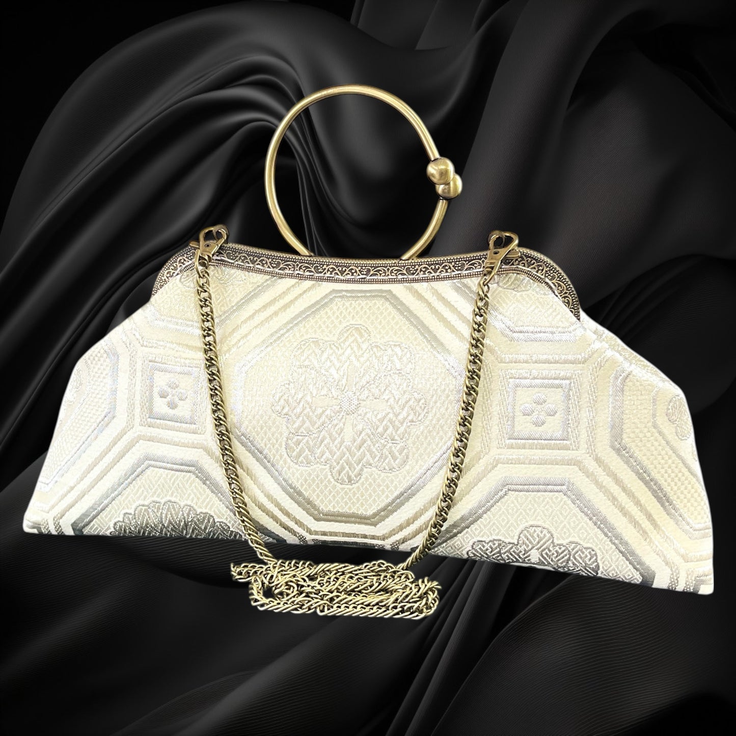 Kimono remake bag [No.1759]