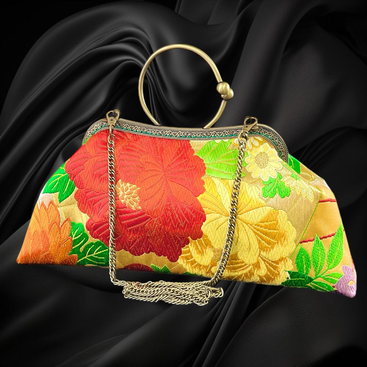 Kimono remake bag [No.1761]