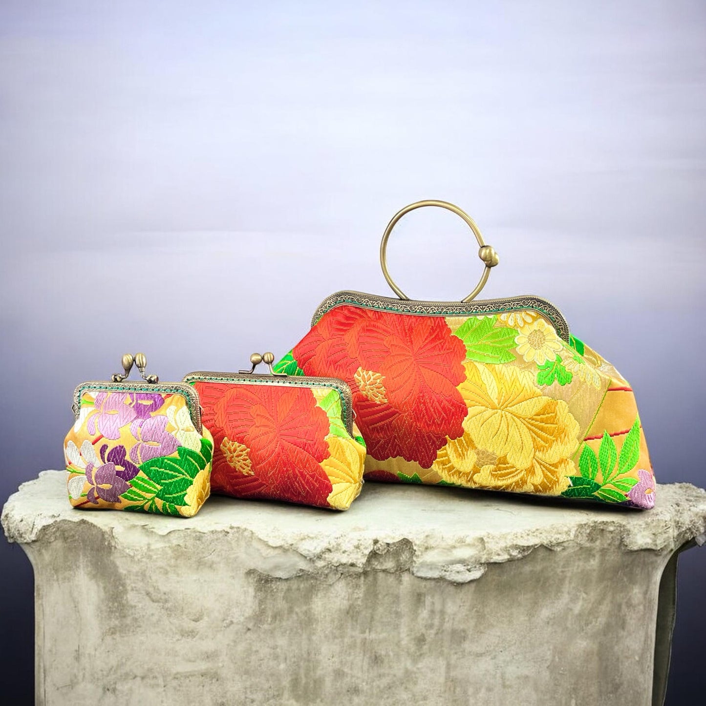 Kimono remake bag [No.1761]