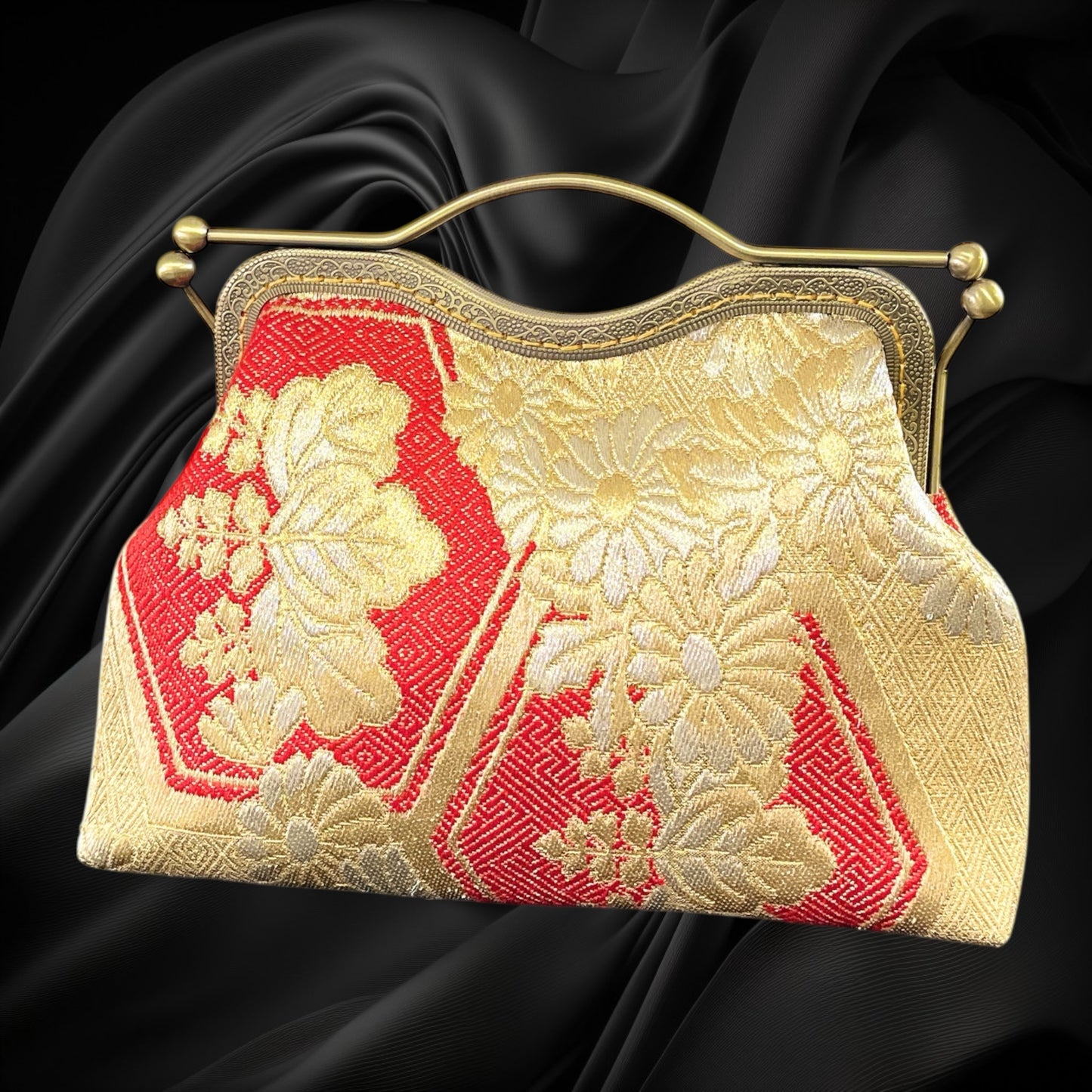 着物リメイクバッグ [No.1757]