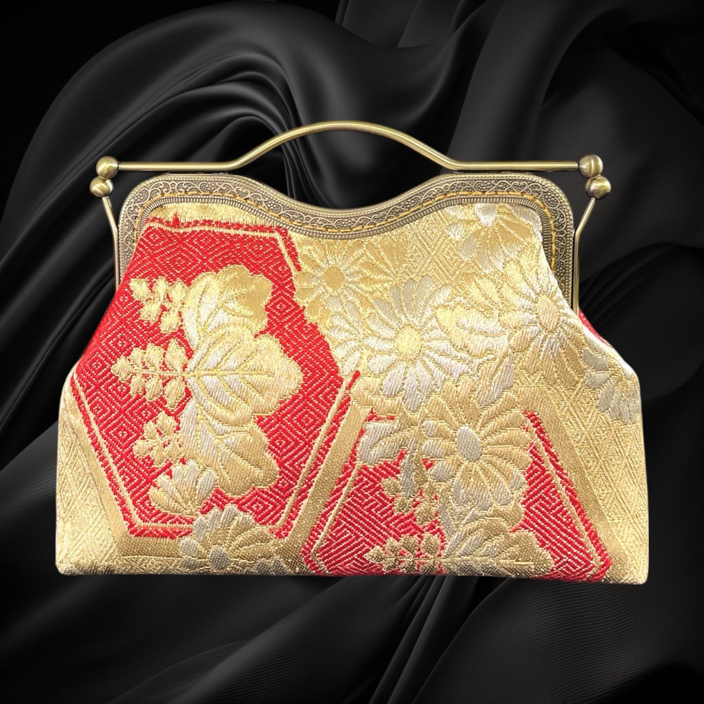 着物リメイクバッグ [No.1757]